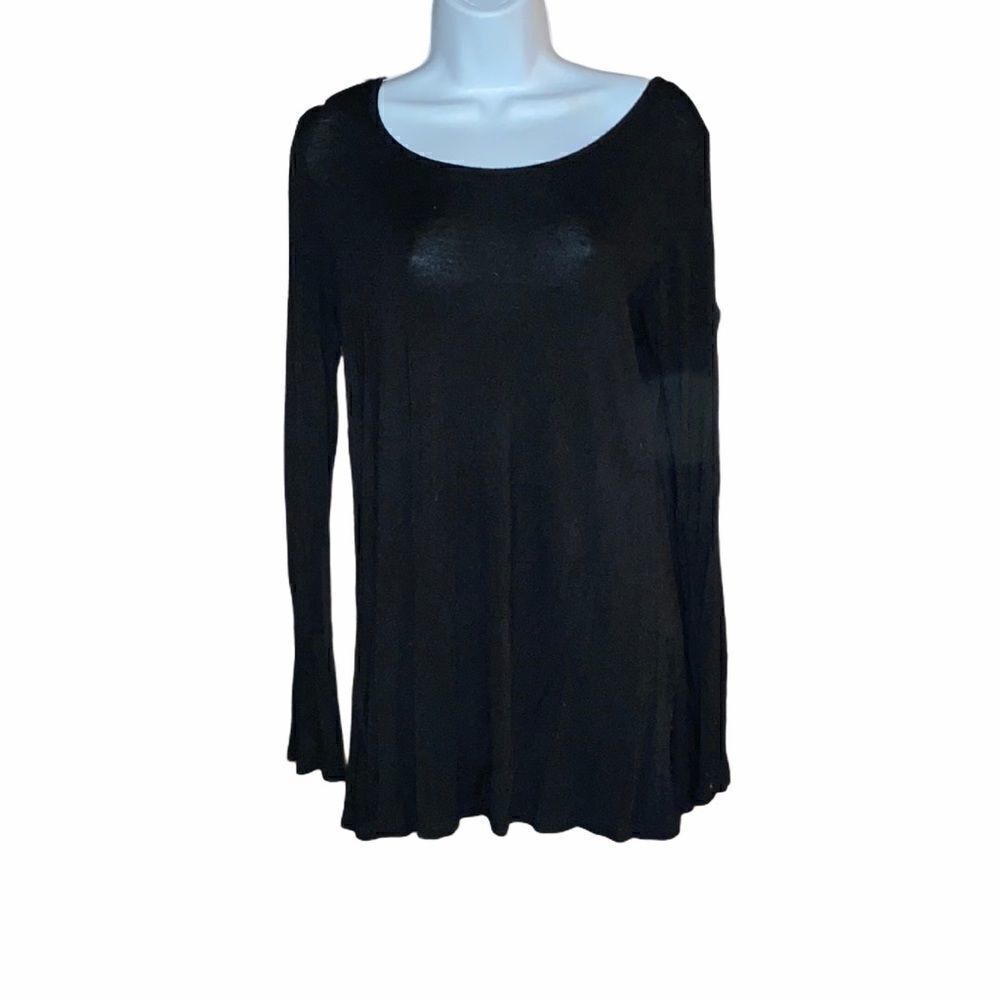 Bellino Open Back Scoop Neck Tunic Size M